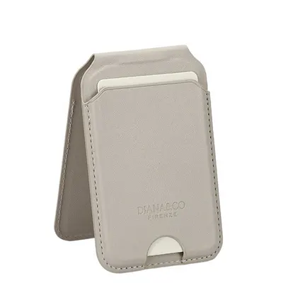 Port card bej cu blocare RFID, Suport ajustabil si Oglinda