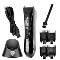 Aparat de Tuns si Ras NewEvo, Inghinal, Barba si Corp, Rezistent la Apa, cu Lumina Led, cu Stand de Incarcare, cu Afisaj LED, Portabil, Incarcare USB,