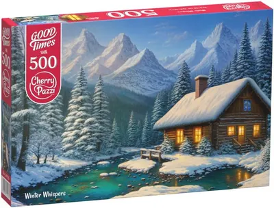 Puzzle Cherry Pazzi din 500 de piese - Șoaptă de iarnă