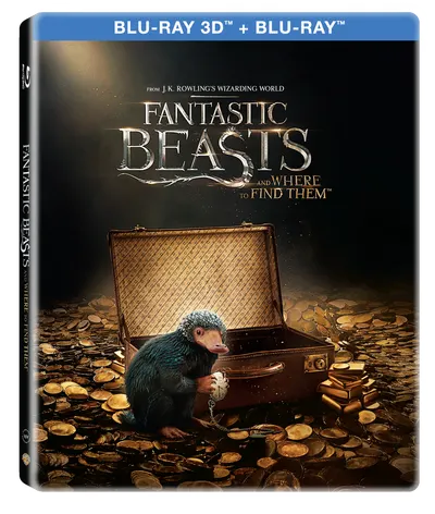Animale Fantastice si unde le poti gasi 3D (Blu Ray Disc) Steelbook / Fantastic Beast and Where to Find Them