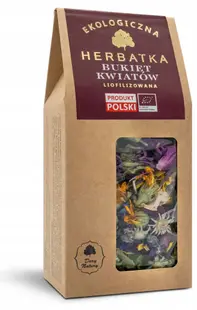 Ceai bio, buchet de flori liofilizate, 15 g, Dary Natury
