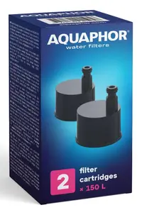 Filtre pentru sticlă Aquaphor - City, 2 bucăți, negre