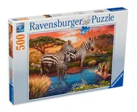 Puzzle Ravensburger din 500 de piese - Zebra