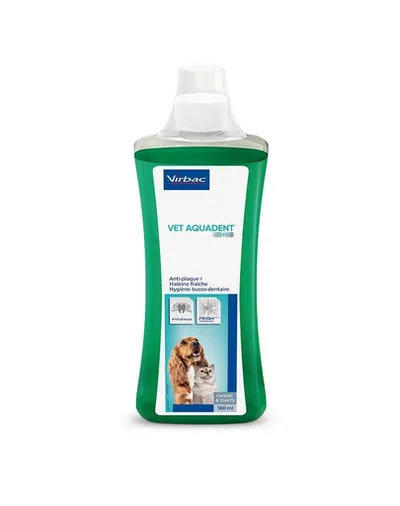 VIRBAC Aquadent solutie igiena orala caini si pisici 250 ml