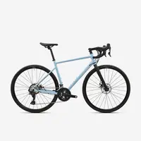 Bicicletă de șosea Endurance Microshift Sword 2x10v - EDR AF Albastru deschis