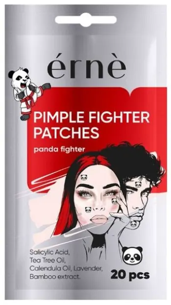 Erne Plasturi hidrocoloizi mini pentru coșuri, panda, 20 buc