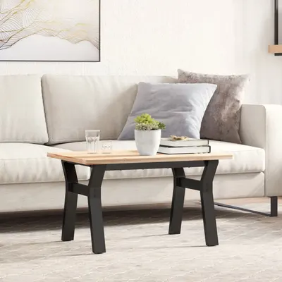 vidaXL Picioare Măsuță de cafea Y-Frame 60x40x38 cm Oţel