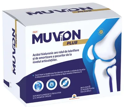 Muvon Plus, 30 plicuri, Sun Wave Pharma