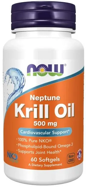 Neptune Krill Oil, 500 mg, 60 capsule, Now