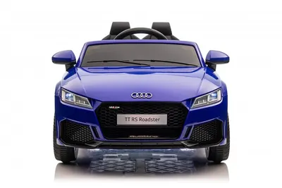 Masinuta electrica pentru copii Audi TTRS Roadster Saphire Blue 12V cu licenta,motoare 2x30w,roti EVA,scaun din piele,usi cu deschidere,faruri si stopuri LED,unitate audio cu muzica,centura de siguranta