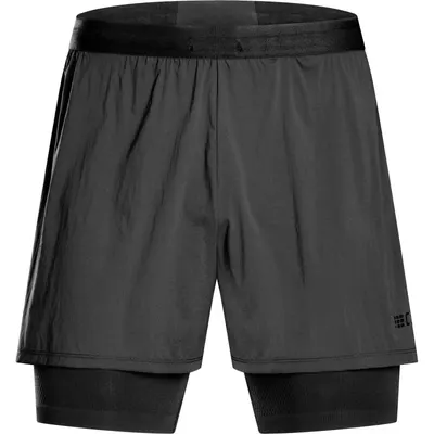 Pantaloni scurti - Ultralight Shorts 2 in 1 - Negru