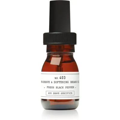 DEPOT NO. 403 PRE-SHAVE & SOFTENING BREAD OIL ulei înainte de ras Fresh Black Pepper 30 ml