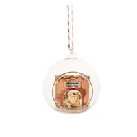 Glob de Crăciun lucrat manual din polirășină ø 8 cm Hedgehog Highway – Sass & Belle