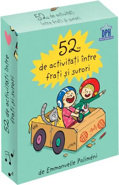 52 de activităţi între fraţi şi surori - Paperback - Emmanuelle Poliméni