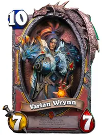 Statuetă HEX Games: Hearthstone - Varian Wrynn, 31 cm