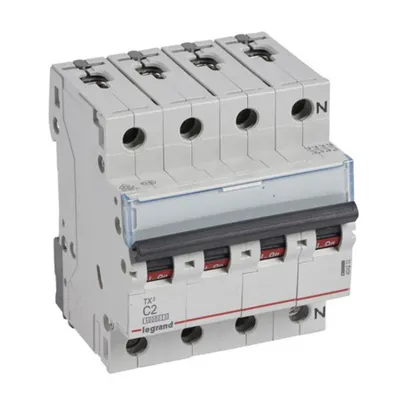 Disjunctor TX3 3P+N C2 10 kA