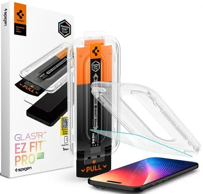 Protector de sticlă Spigen - Glass tR EZ Fit Pro HD, iPhone Air, 1 buc.