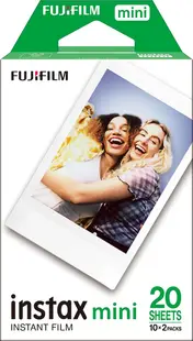 Hârtie foto Fujifilm - pentru instax mini, Glossy, 2x10 bucăți