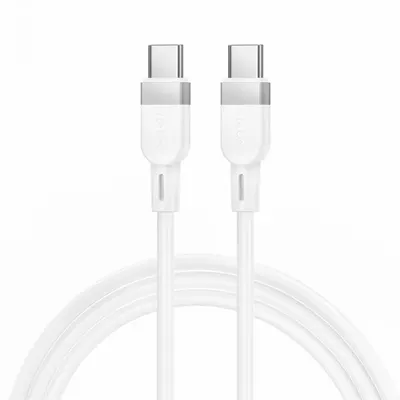 Cablu Date si Incarcare USB-C - USB-C HOCO X109, 60W, 1m, Alb