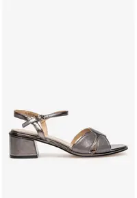 Sandale dama 5905588521655 - Piele naturala - 37 EU - Argintiu
