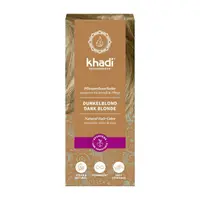 Vopsea de par naturala, BLOND INCHIS, 100gr, Khadi