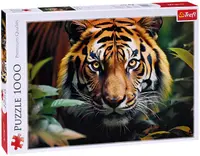 Puzzle Trefl din 1000 de piese - Tigru sălbatic