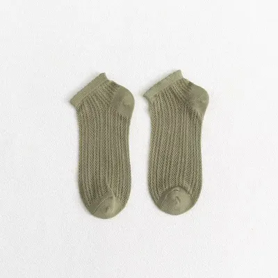 Sosete pentru dama, SS238, Verde, marime universala (35-39)