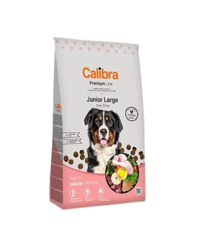 CALIBRA Dog Premium Line Junior Large hrana uscata completa pentru caini juniori de talie mare 12 kg