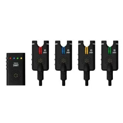 Set semnalizatoare/alarme wireless Delphin SMART, statie + patru avertizori
