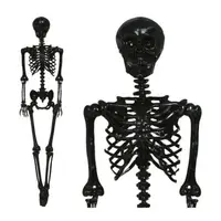 Decor schelet negru 90 cm