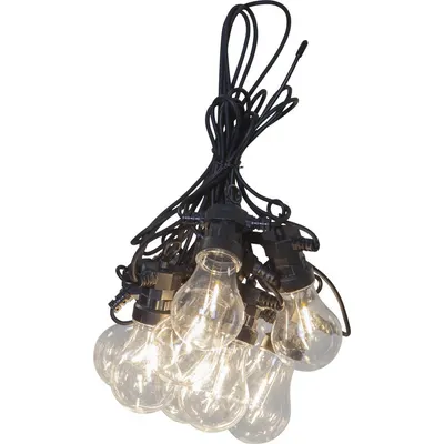 Șirag luminos pentru exterior cu LED Star Trading Circus Filament, lungime 4,05 m