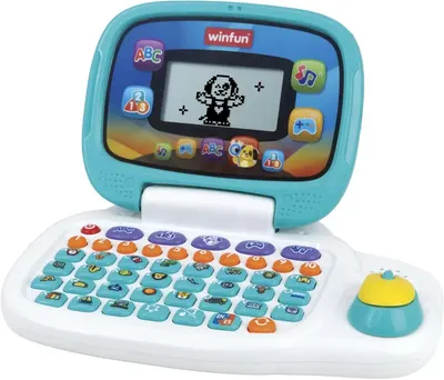 Jucărie educativă WinFun - Laptop, engleză și spaniolă