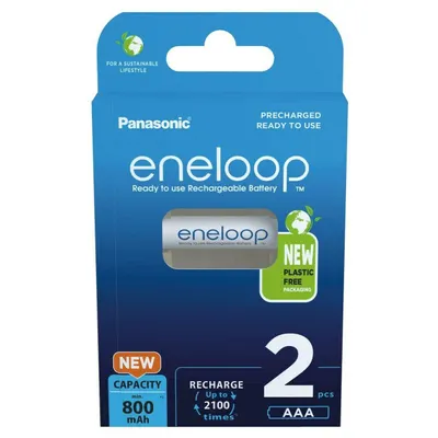 Baterii Reîncărcabile Panasonic BK-4MCDE/2CP AAA