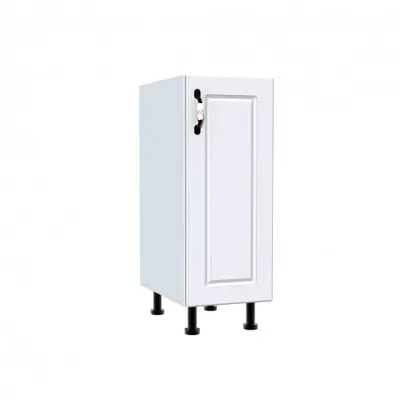 Corp inferior 30 cu 1 usa Zebra MDF alb drept