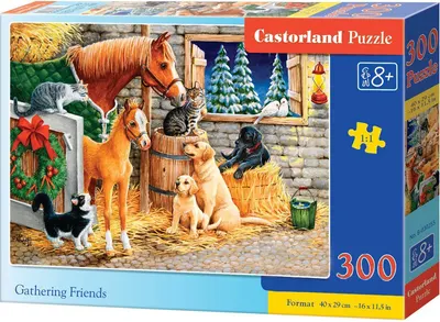 Puzzle Castorland din 300 de piese - Adunarea prietenilor
