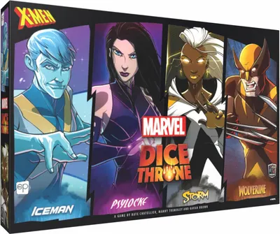 Joc de societate Marvel Dice Throne: X-Men Box 1 (Iceman, Psylocke, Storm, Wolverine) - Familial