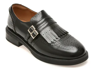 Pantofi GRYXX negri, 61506, din piele naturala