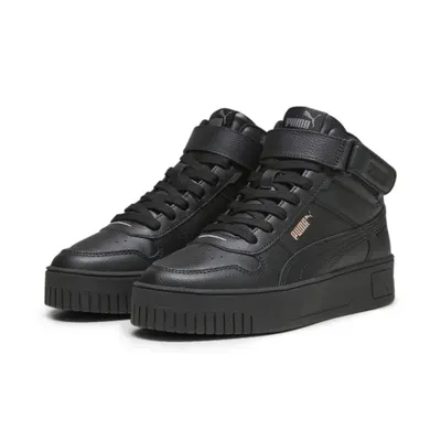 Adidași Carina Street Mid pentru femei PUMA Black Rose Gold Metallic