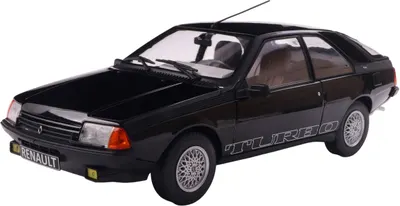 Model de colecție SOLIDO Modern: Mașini - Renault Fuego Turbo (Black) (1980) (SOL1806406)
