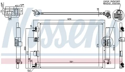 Radiator Ac Condensator cu Uscator Potrivit Ford C-Max Ii, Focus Iii, Grand C-Max, Kuga Ii, Tourneo Connect V408 Nadwozie Wielko, Transit Connect, Transit Connect V408 Minivan 1.0 1.5d 1.6d 07.10