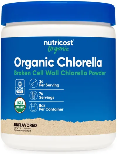 Organic Chlorella, 227 g, Nutricost