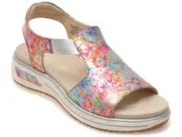 Sandale ARA multicolor, 26704, din piele intoarsa
