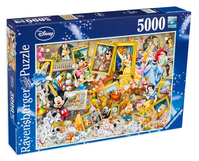Puzzle Ravensburger din 5000 de piese - Mickey Mouse pictor