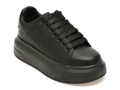 Pantofi sport GRYXX negri, 8001, din piele naturala