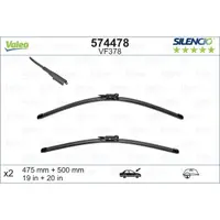 Lamela stergator VALEO 574478