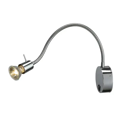 Corp iluminat de perete, aplica, lumini DIO FLEX PLATE perete GU10, crom