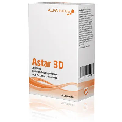 Astar 3D, Alfa Intes | 60 capsule