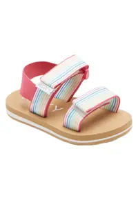 Sandale cu dungi si velcro