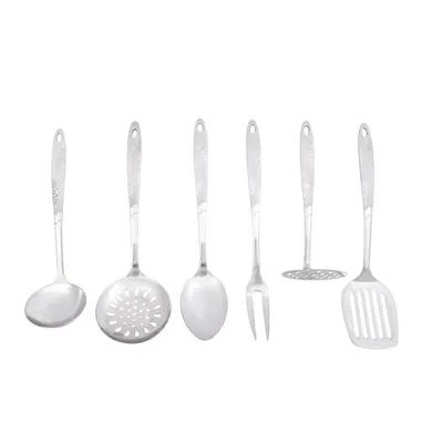 Ustensile pentru Bucatarie, din Inox, 7 Bucati, Grunberg GR192