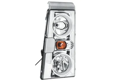 Far stanga (H1 H7 PY21W W5W, fundal cromat, fundal transparent) RENAULT RVI MAGNUM dupa 2004